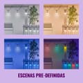 Miniatyrbillede 10 af 11: LED guirlande Wiz   Multifarvet 8 W