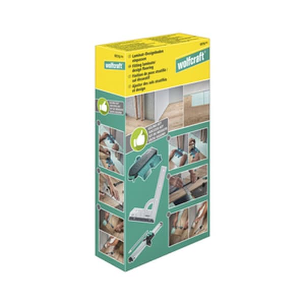 Laminate and design floor fitting set Wolfcraft 6976000 4 Dele