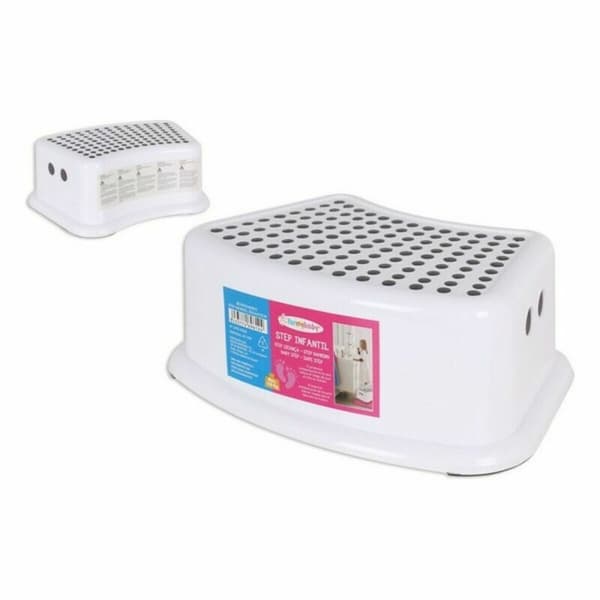 Taburet Step For my Baby Hvid (12 enheder) (33 x 24 x 13 cm)