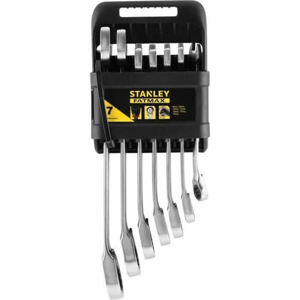 Combination spanner set Stanley Fatmax 7 Dele