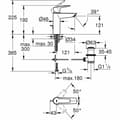 Miniatyrbillede 3 af 3: Hane med blandingsbatteri Grohe