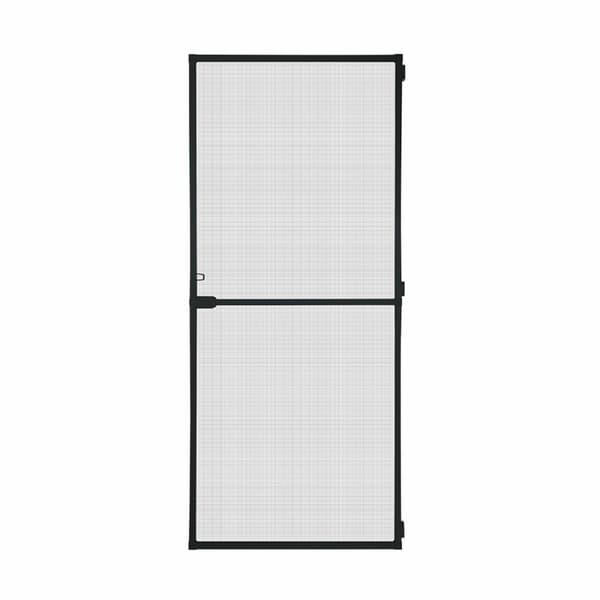 Insektgardin Schellenberg Døre Med ramme Glasfiber Sort Aluminium (100 x 210 cm)