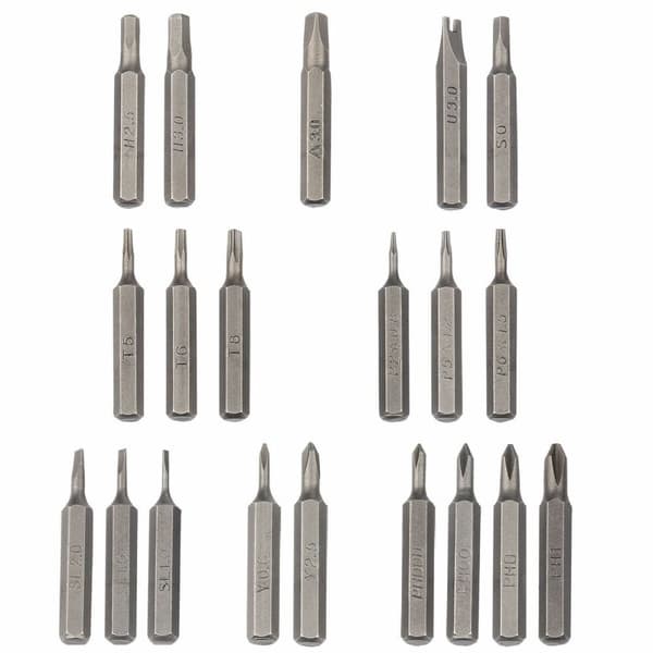 Elektrisk skruvmejsel Startech CTK20PCEDRIVE 20 pcs
