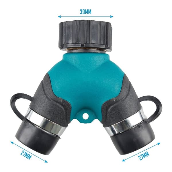 Fælles Dobbelt Ferrestock 3/4" Kobber