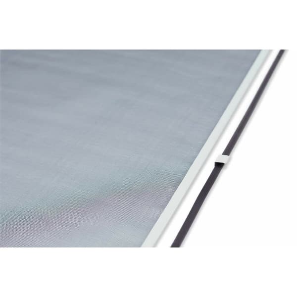 Myggnät Schellenberg Magnetic Med ram Glasfiber Vit (100 x 120 cm)