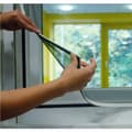 Miniatyrbild 6 av 6: Myggnät Schellenberg Magnetic Med ram Glasfiber Vit (100 x 120 cm)