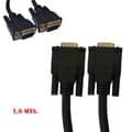 Miniatyrbillede 2 af 2: SVGA-kabel EDM 51260 Sort 1,8 m