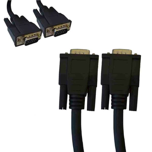 SVGA-kabel EDM 51260 Sort 1,8 m