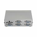 Miniatyrbillede 2 af 3: VGA-kontakt med 4 porte Aisens A116-0085 Grå Sølvfarvet