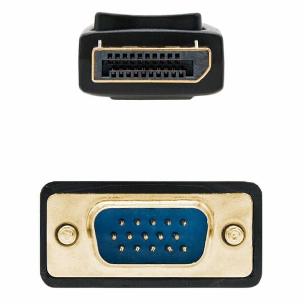 DisplayPort til VGA-adapter NANOCABLE 10.15.4402 Sort 2 m