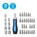 Miniatyrbilde 3 av 8: Skrutrekkersett Ferrestock 38 pcs