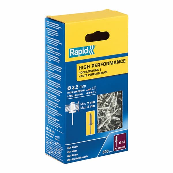 Klemmer Rapid 5001431 Ø 3,2 x 8 mm