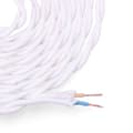 Miniatyrbilde 1 av 2: Kabel EDM 11884 Hvit 2 x 0,75 mm 5 m