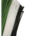 Miniatyrbilde 1 av 4: Nylon Kabelstropper EDM 48300 Hvit Naturell 380 x 4,8 mm 300 x 4,8 mm (100 enheter)
