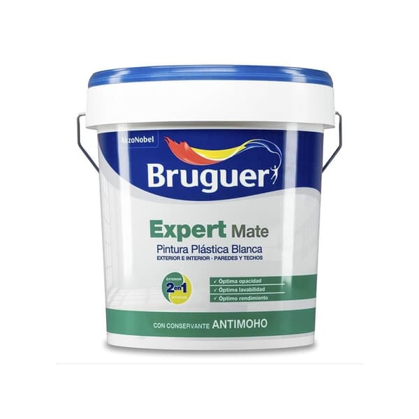 Maling Bruguer 5208093 Hvit 4 L