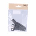 Miniatyrbilde 2 av 2: Dørlås EDM 85080 Stål Galvanisert 8 cm Vendbar