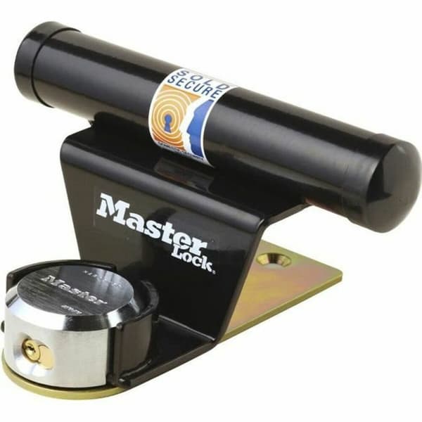 Hengelås med nøkkel Master Lock 1488EURDAT Stål Sirkulær