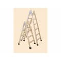 Miniatyrbilde 3 av 3: 4-trinns sammenleggbar Stige Plabell Tre 114 x 31/48 cm