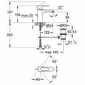 Miniatyrbilde 2 av 2: Blander Grohe 23454000 Metall