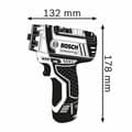 Miniatyrbilde 4 av 5: Skrutrekker BOSCH GSR 12V-15 FC Professional