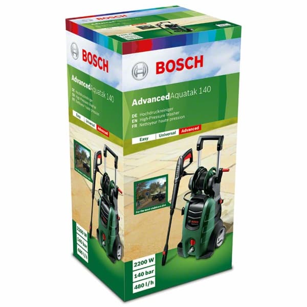 Strålevask BOSCH Advancedaquatak 140 2100 W 140 bar 450 L/H