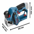 Miniatyrbilde 3 av 3: Benkbørste BOSCH GHO 12V-20