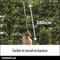 Miniatyrbilde 4 av 4: Kanstrimmer Powerplus DualPower Powdpg75380 40 V
