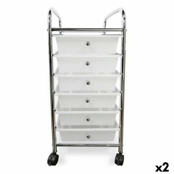 Kommode Confortime Conforti Metall (2 enheter) (33 x 38,5 x 66,5 cm)