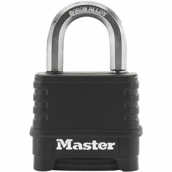 Kombinasjonshengelås Master Lock M178EURD Stål Sink Svart