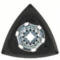 Miniatyrbilde 1 av 2: Sanding plate BOSCH Delta Starlock AVZ 93 G Trekantet 93 mm