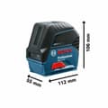 Miniatyrbilde 6 av 6: Laservater BOSCH GCL2-15 15 m