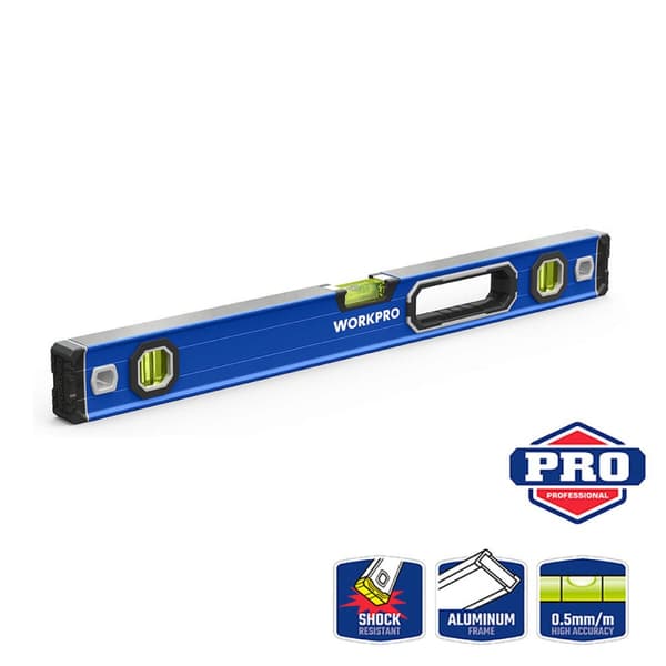 Vaterpass Workpro Aluminium 40 cm Magnetisk
