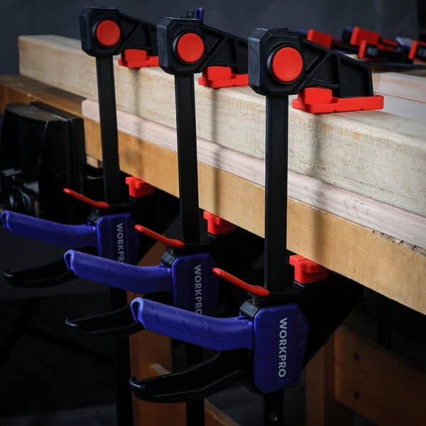 Enhånds klemme Workpro 12" Nylon 30 cm