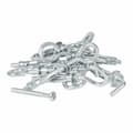 Miniatyrbilde 2 av 7: Sett med kroker, øyebolter og hengere Rapid Ø 8 x 32 mm Metall Ekspansjon 12 enheter