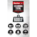 Miniatyrbilde 2 av 3: Forsegler/Selvfestende Fischer Solución Total 572475 Hvit 290 ml Ekstra sterkt