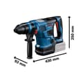 Miniatyrbilde 4 av 5: Dritt og tilbehørssett BOSCH SDSPlus GBH 18 V