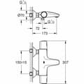 Miniatyrbilde 3 av 4: Blander Grohe Metall Messing