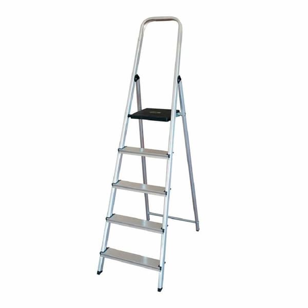 5-askelmaiset taitettavat tikkaat EDM Alumiini (45 x 10,5 x 172 cm)