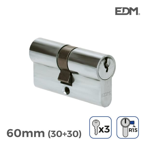 Sylinteri EDM 85171 r15 nikkeli Pitkä nokkalukko Eurooppalainen