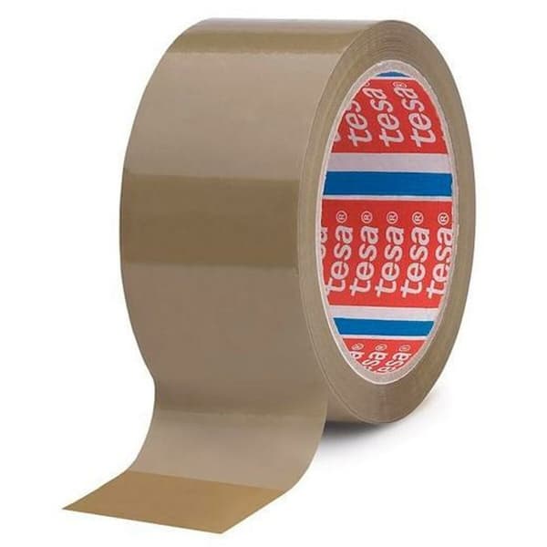 Liimanauha TESA Pakkausta Ruskea 50 mm x 66 m (6 osaa)
