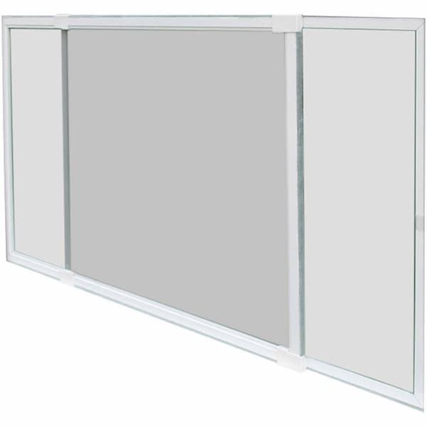 Hyttysverkko Schellenberg Jatkettavissa Rungolla Valkoinen Lasikuitu 50 x 142 cm
