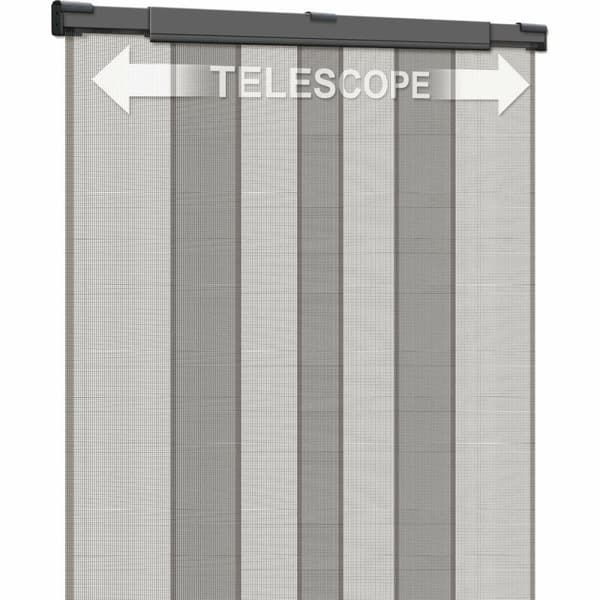 Kärpäsverho Schellenberg Ovet Lasikuitu Antrasiitinharmaa (95 x 220 cm)