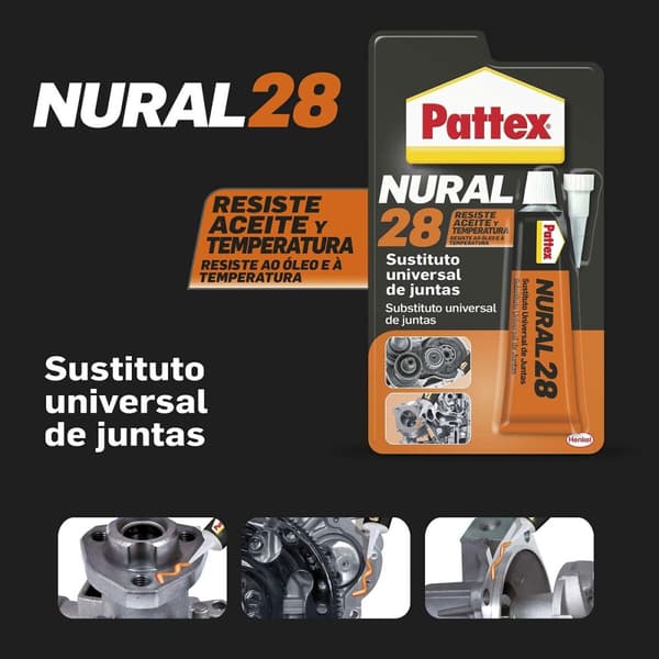 Pikatarra Pattex Nural 28 40 ml Oranssi