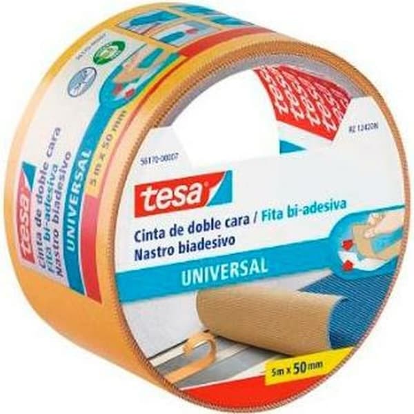 Kaksipuolinen teippi TESA Ruskea
