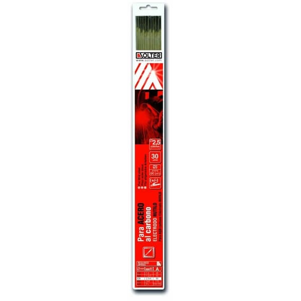 Elektrodia Solter Ø 2,5 mm Rutilo Hiiliteräs (30 osaa)