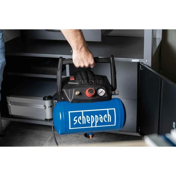 Ilmakompressori Scheppach HC06 Horisontaalinen 1200 W 6 L