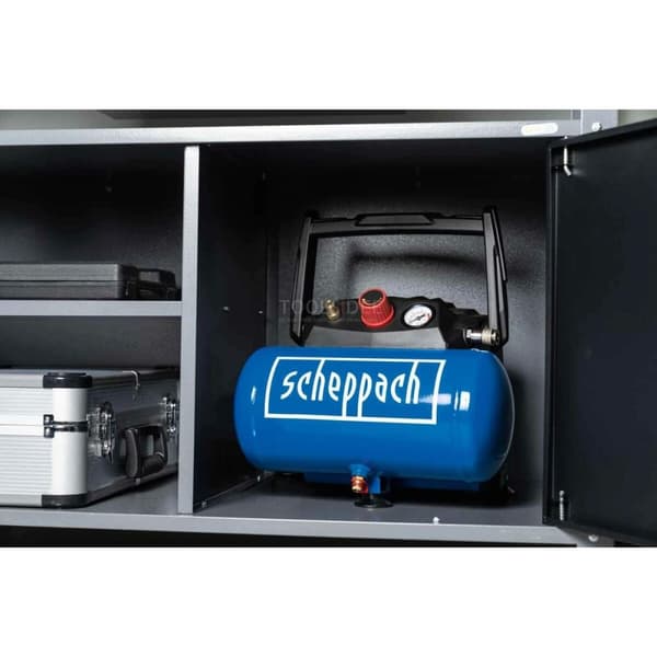 Ilmakompressori Scheppach HC06 Horisontaalinen 1200 W 6 L