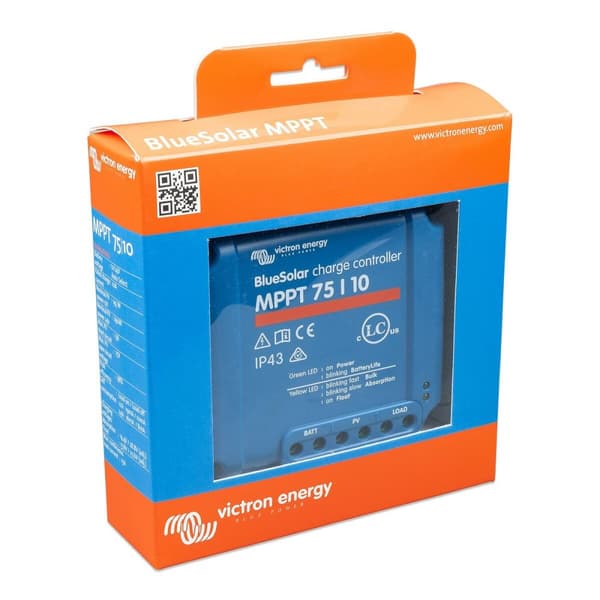 Ohjain Victron Energy MPPT - 75/10 Laturi 12/24 V 10 A Aurinkokenno