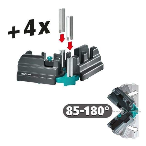 Kulmarauta Wolfcraft 6948000 Jiirisirkkeli