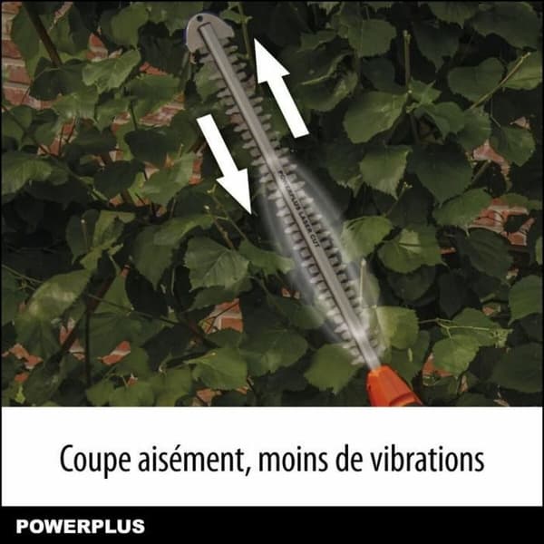 Pensasaitaleikkuri Powerplus DualPower Powdpg75380 40 V
